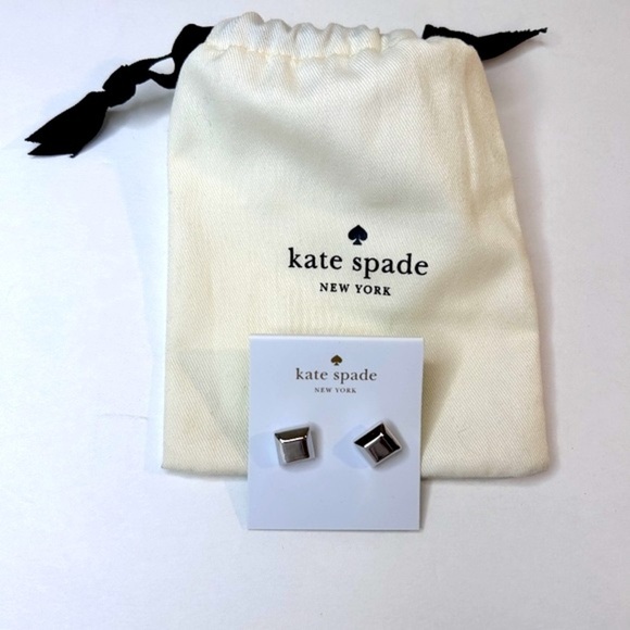 BRAND NEW Kate Spade Big Dipper Stud earrings in silver - Picture 4 of 6